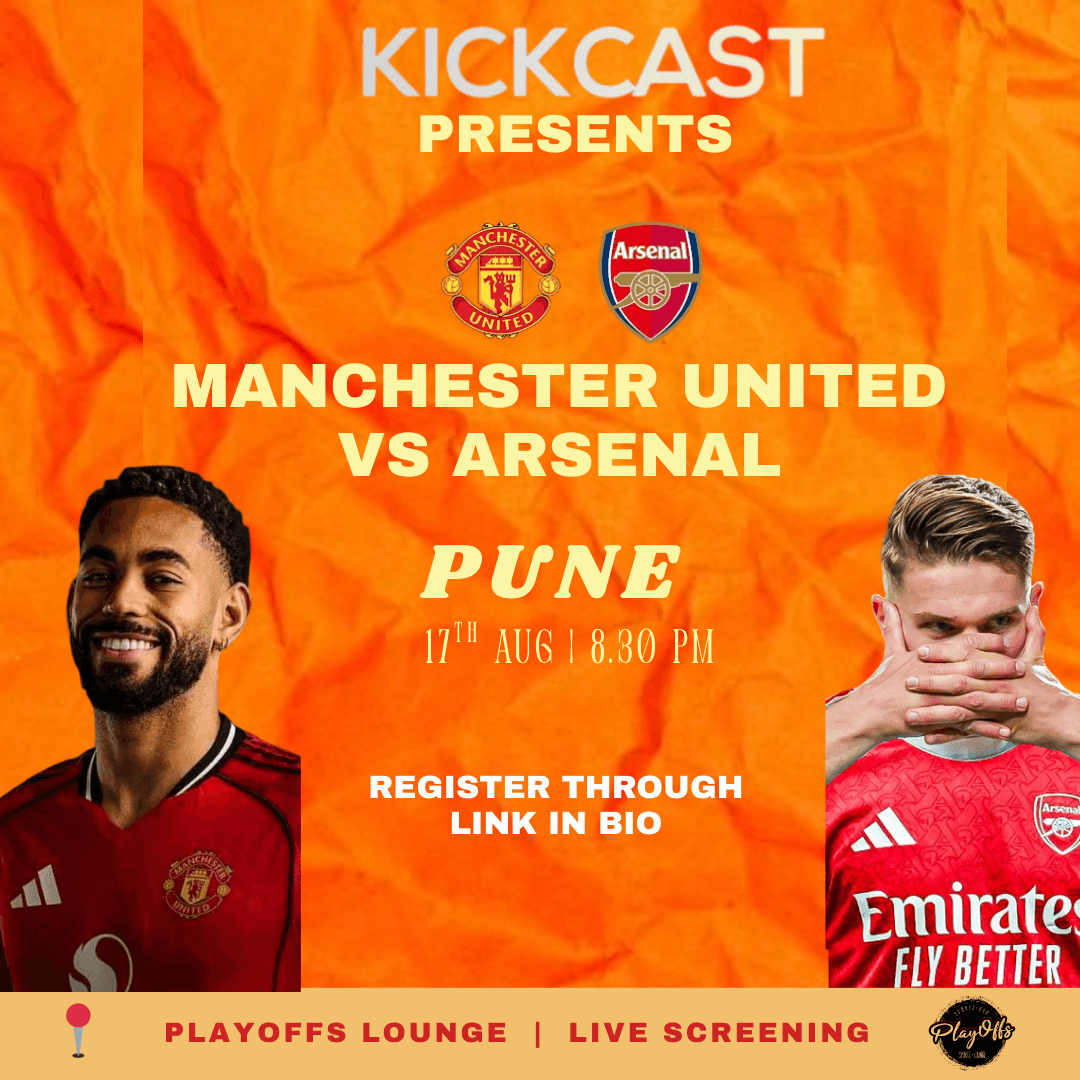 Manchester United vs Arsenal live in Pune