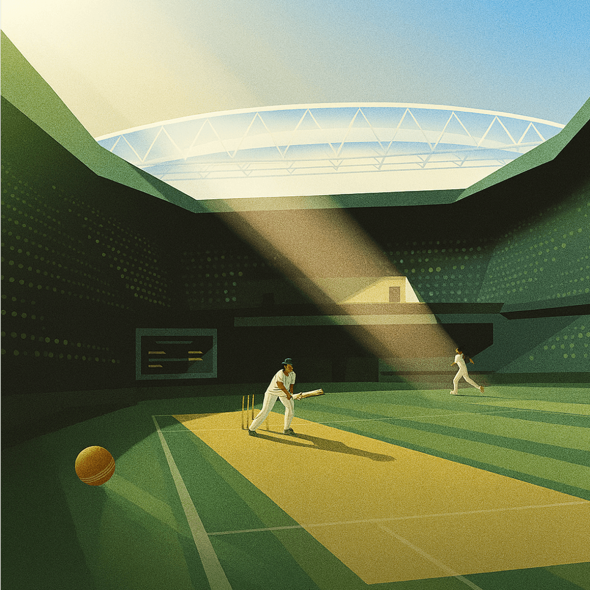 Box Cricket w/ the fam