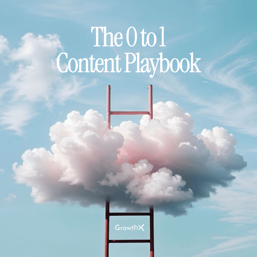 The 0 → 1 Content Playbook (Inside the GrowthX Engine)