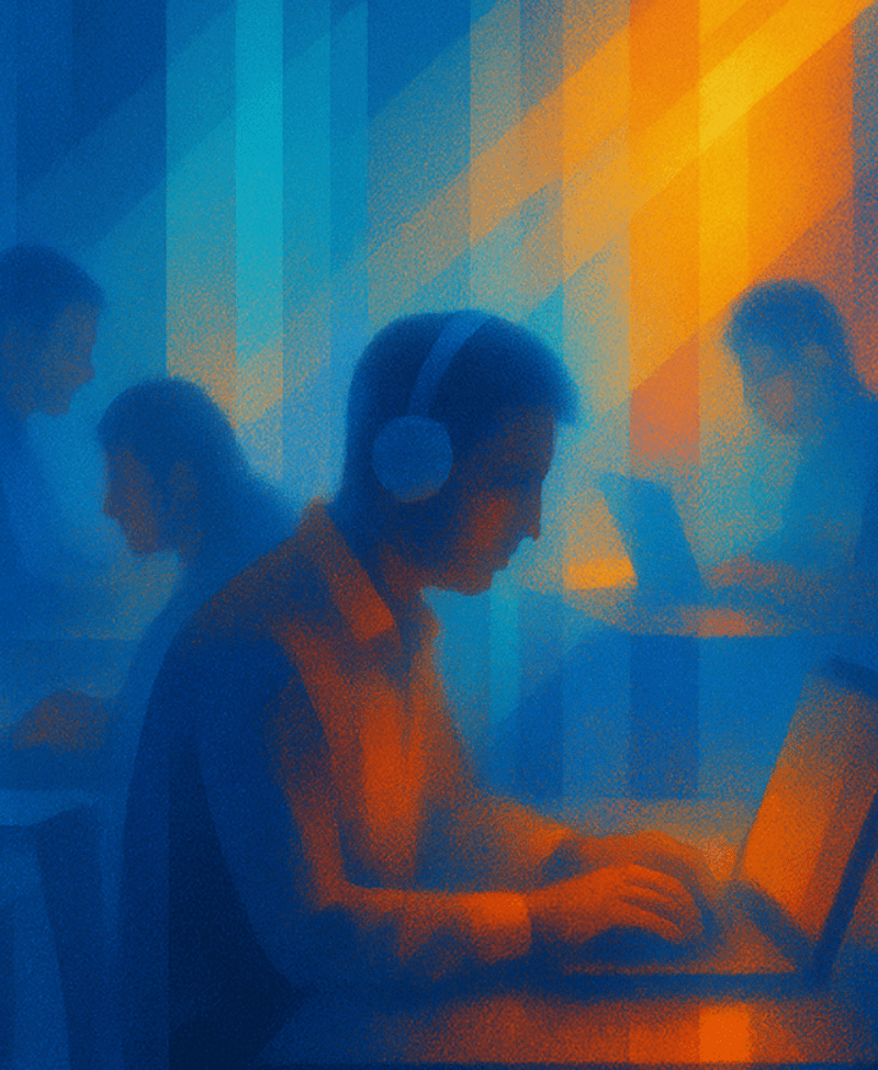 A Quiet Morning with AI