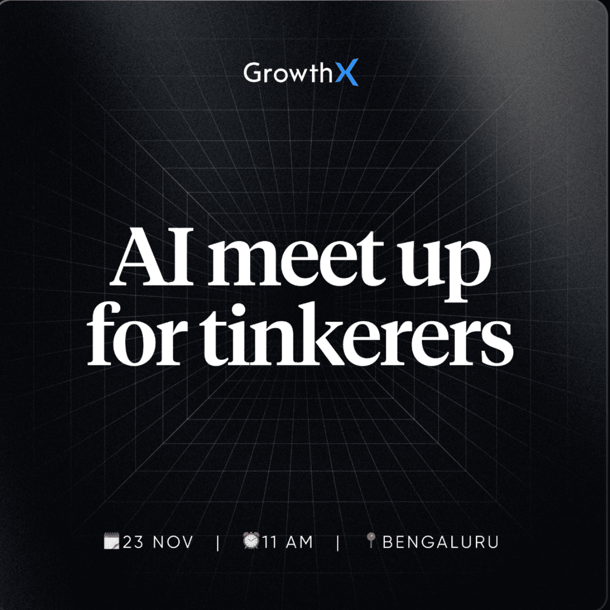 AI meet-up for tinkerers