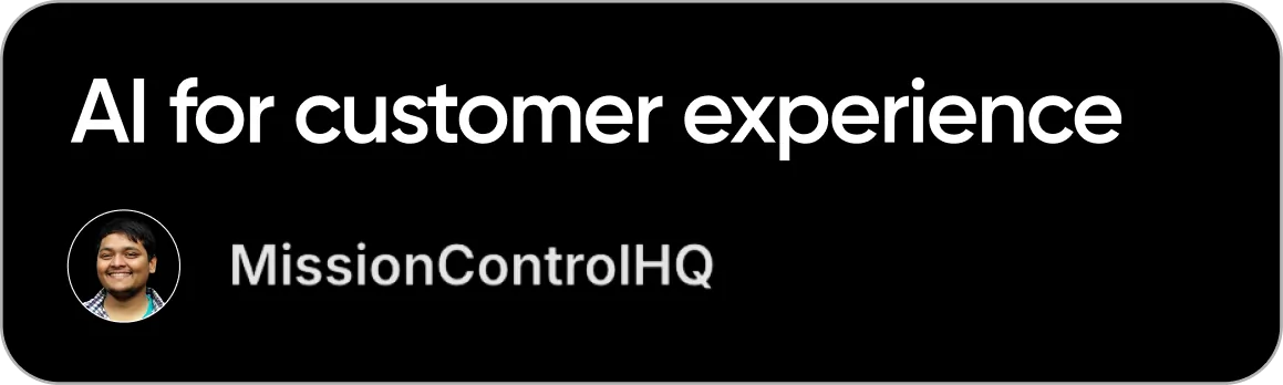 AI for Customer Experience - MissionControlHQ
