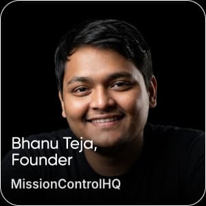 Bhanu Teja - MissionControlHQ