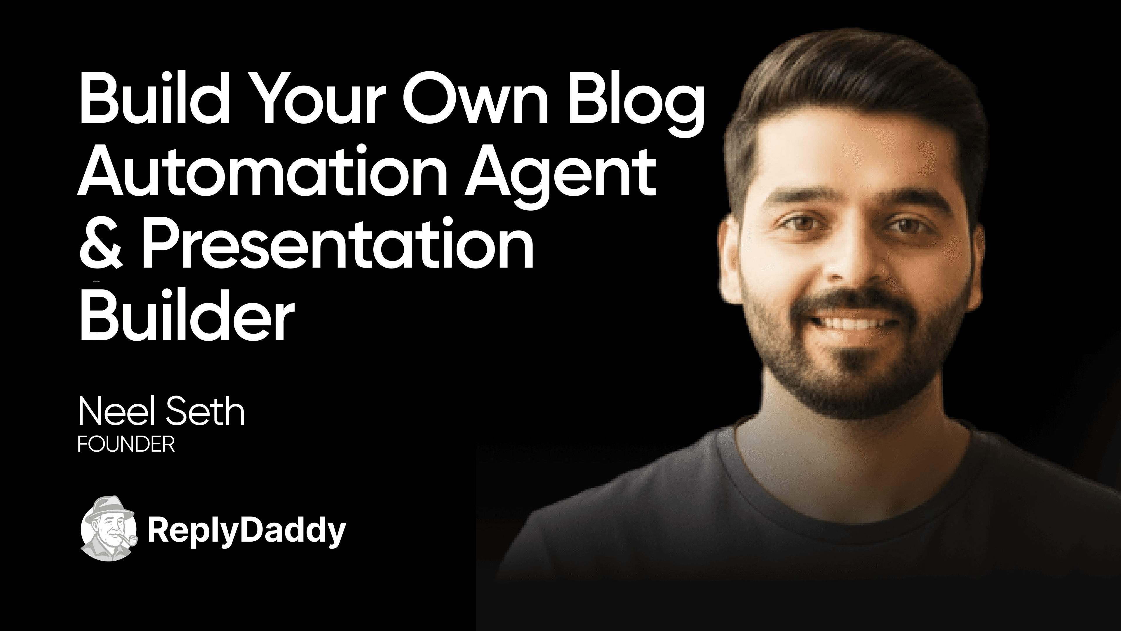 Build your own blog automation agent & presentation builder